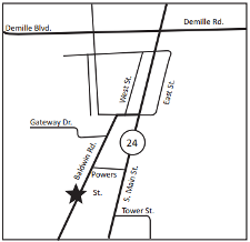 Lapeer Location Map
